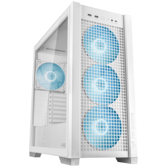 Корпус Asus TUF Gaming GT302 TG ARGB White