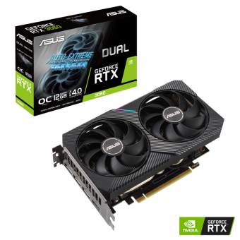 Видеокарта Asus GeForce Dual RTX 3060 OC 12G (DUAL-RTX3060-O12G-V2)
