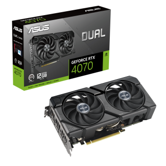 Видеокарта Asus GeForce RTX 4070 Dual EVO 12GB (DUAL-RTX4070-12GD6-EVO)