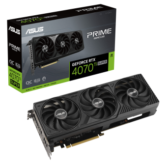 Видеокарта Asus GeForce Prime RTX 4070 Ti Super OC 16GB (Prime-RTX4070TIS-O16G)