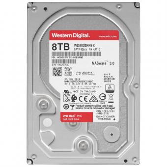 Жёсткий диск HDD 8 Tb Western Digital Red Pro WD8003FFBX