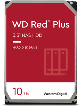 Жесткий диск 10 Тб Western Digital Red Plus WD101EFBX