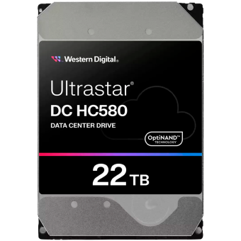 Жесткий диск 22 Tb Western Digital Ultrastar DC HC580 WUH722422AL5204