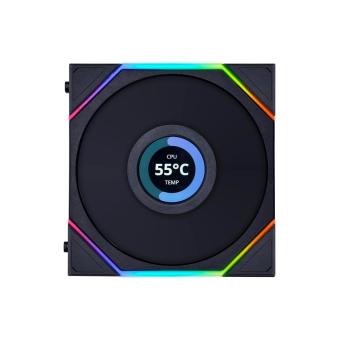 Вентилятор для корпуса Lian Li UNI FAN TL 120 LCD Wireless Reverse Blade ARGB Black (G99.12RTLLCD1W1B.00)
